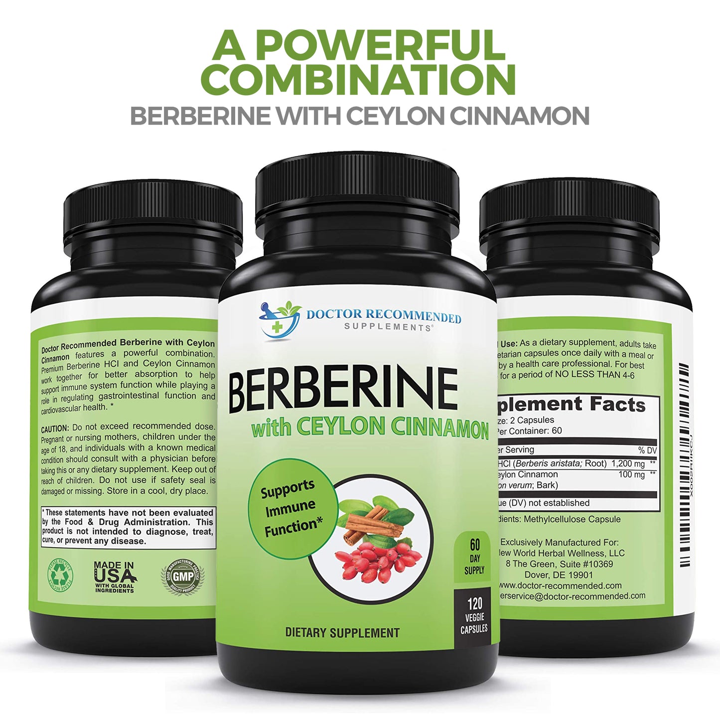 Berberine with Ceylon Cinnamon