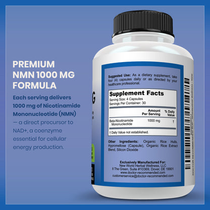 NMN 1000mg (Nicotinamide Mononucleotide)