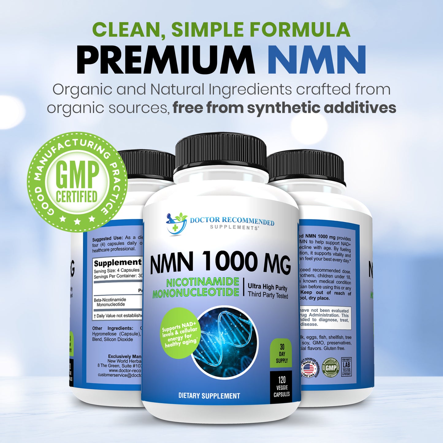 NMN 1000mg (Nicotinamide Mononucleotide)