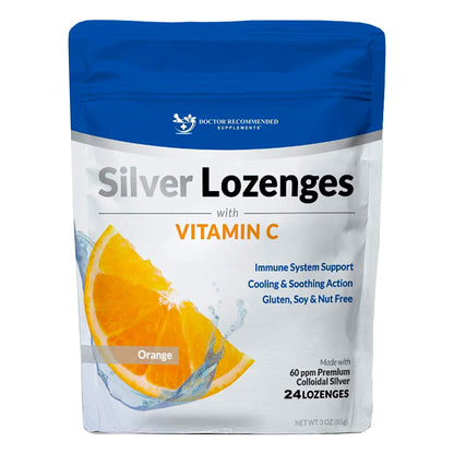 Silver Lozenges with Vitamin C